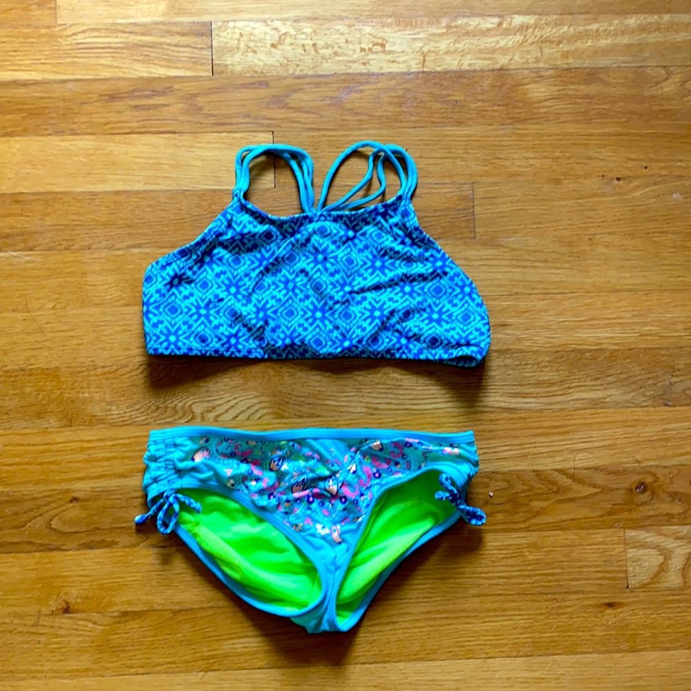 Girls Two Piece Swimsuit